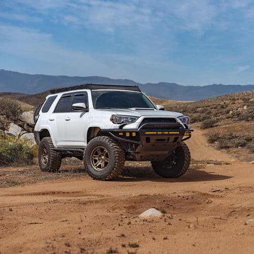 Detail view of 2016 Toyota 4Runner with truck suv wheels
