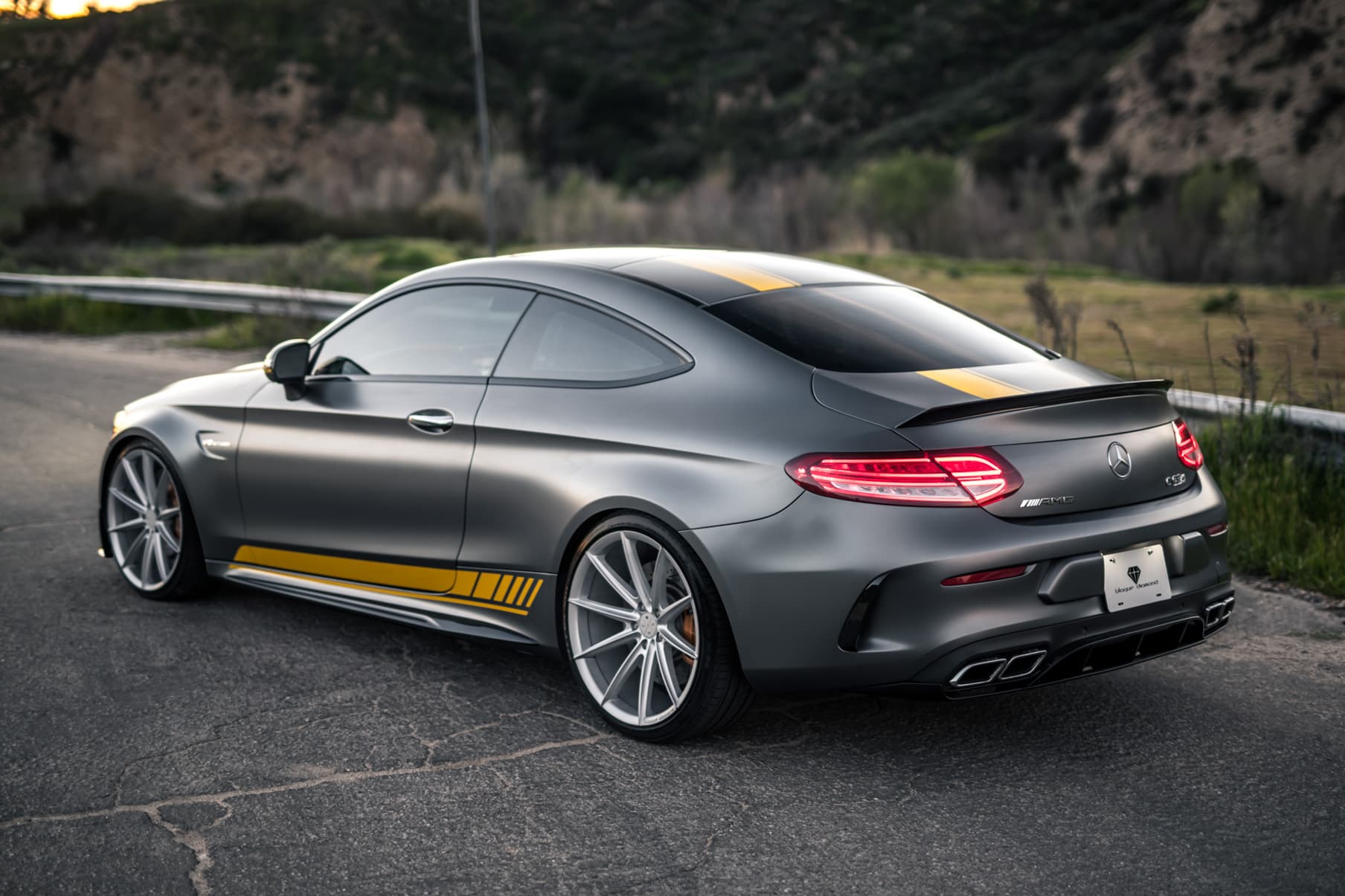 2017 Mercedes-Benz C63 S — wheels, rear view