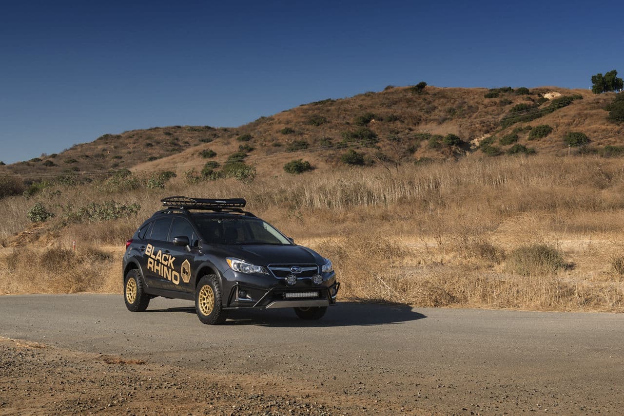 Detail view of 2017 Subaru Crosstrek with wheels
