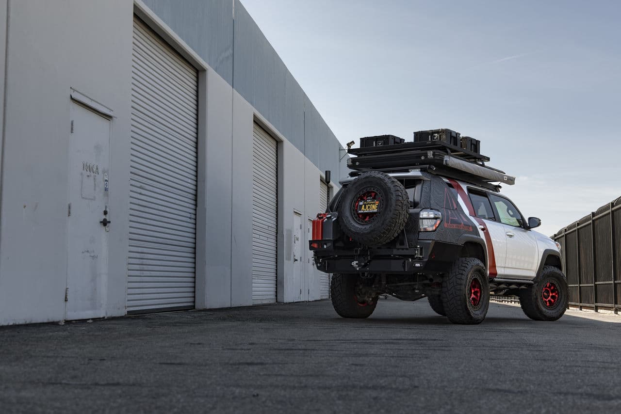 Side profile of 2017 Toyota 4Runner TRD Pro with wheels