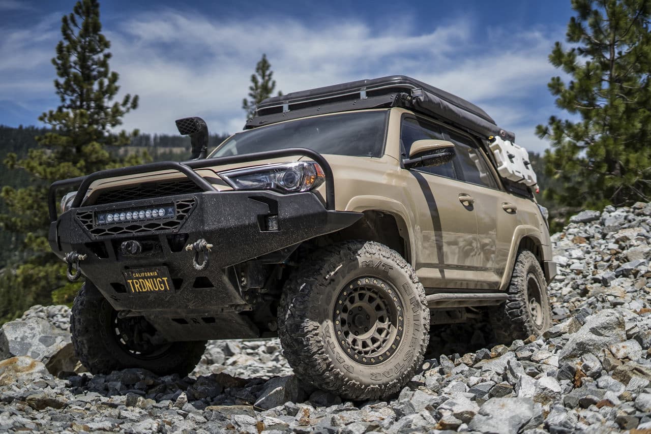 Detail view of 2017 Toyota 4Runner with wheels