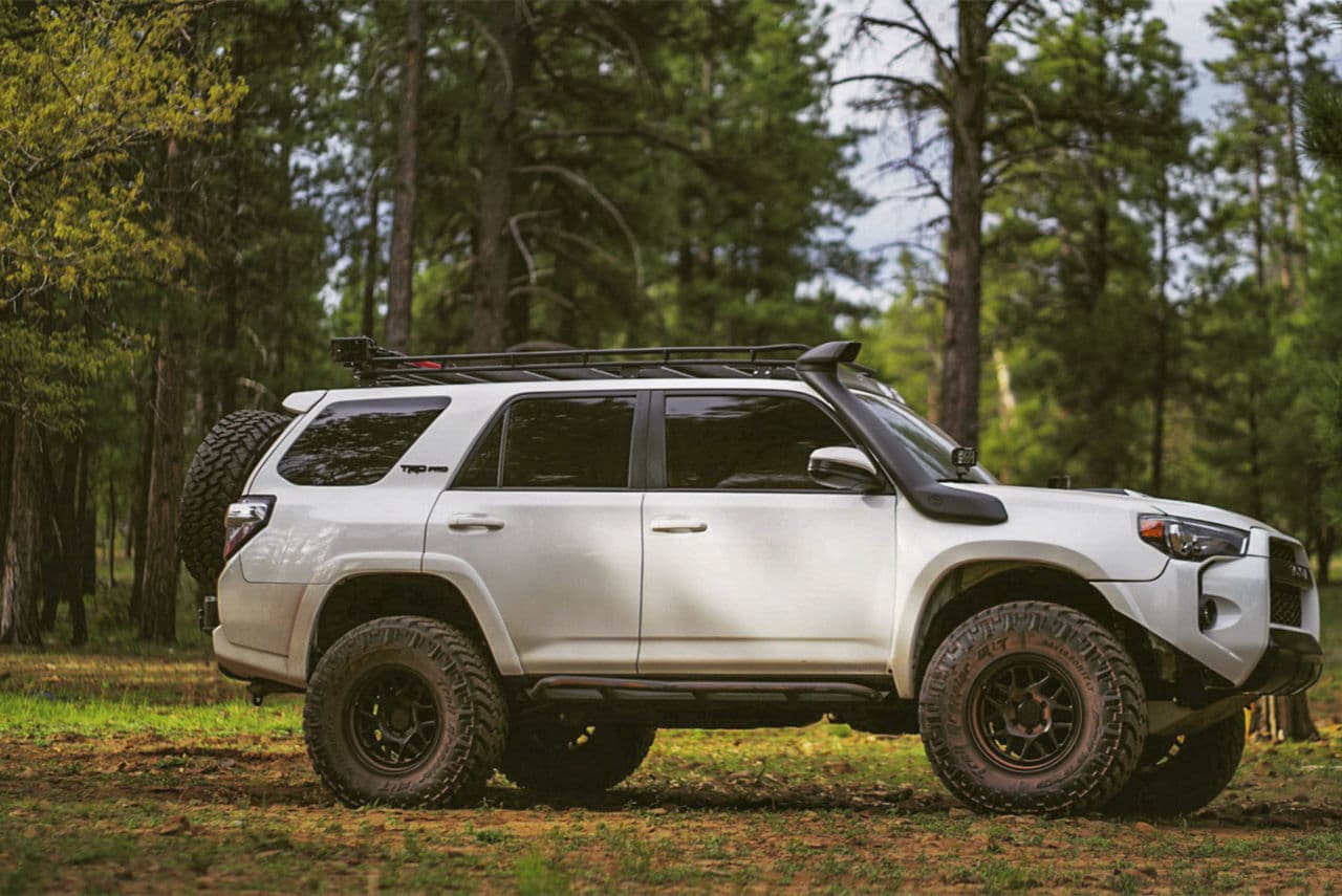 Rear view of 2017 Toyota 4Runner with wheels