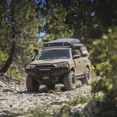 Interior of 2017 Toyota 4Runner with wheels