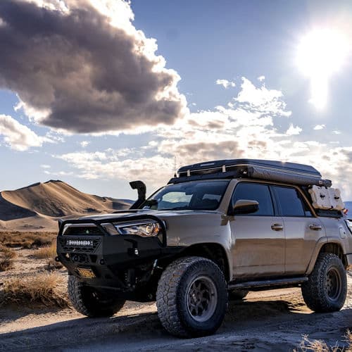 Detail view of 2017 Toyota 4Runner with wheels