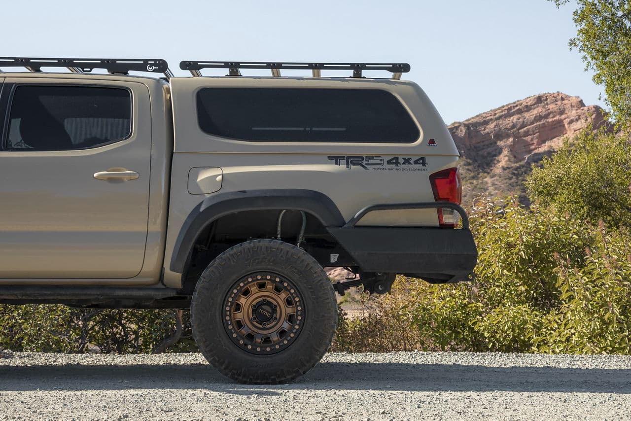 Interior of 2017 Toyota Tacoma with wheels