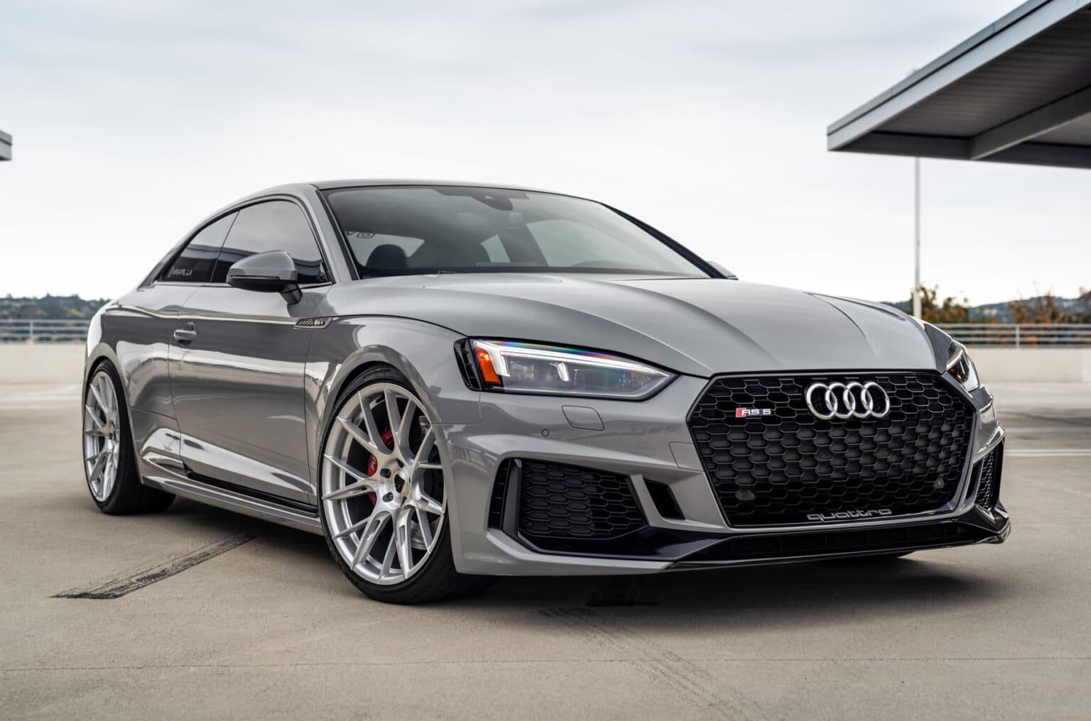 2018 Audi RS5 — wheels, front view