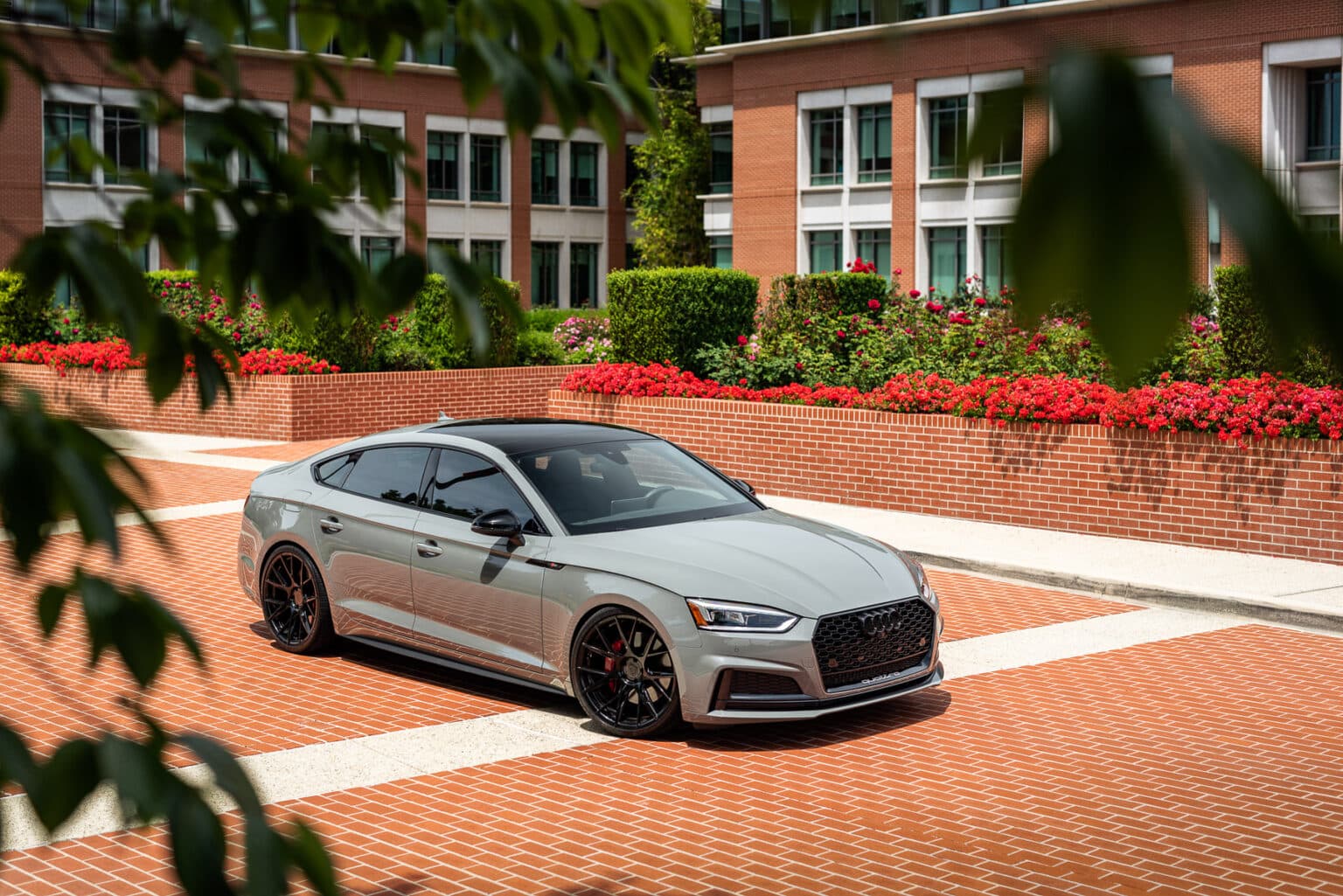 2018 Audi S5 — wheels, front view
