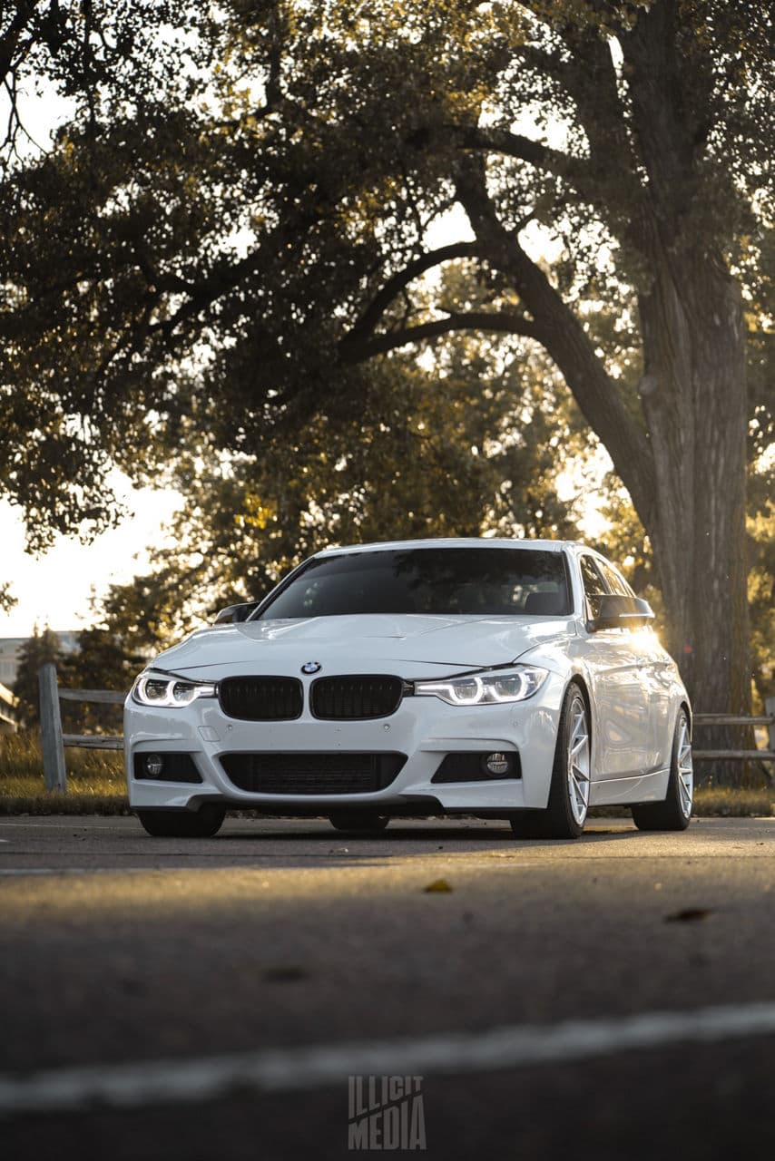 Rear view of 2018 BMW 330i with wheels