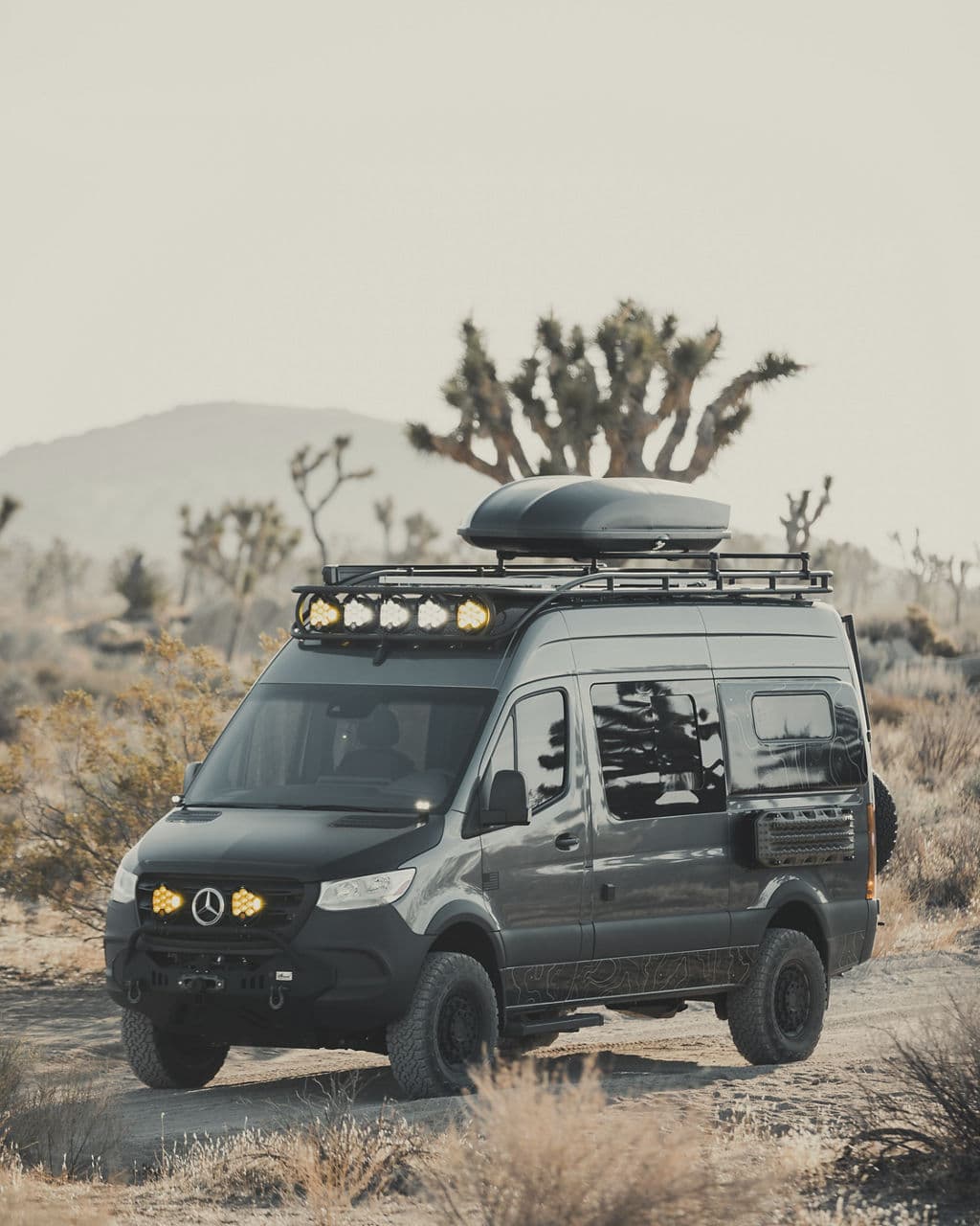 Front view of 2018 Mercedes-Benz Sprinter with wheels