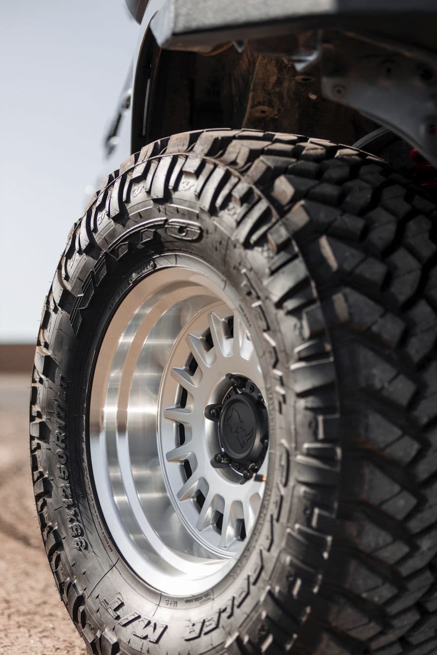 Rear view of 2018 Toyota 4Runner with truck suv wheels