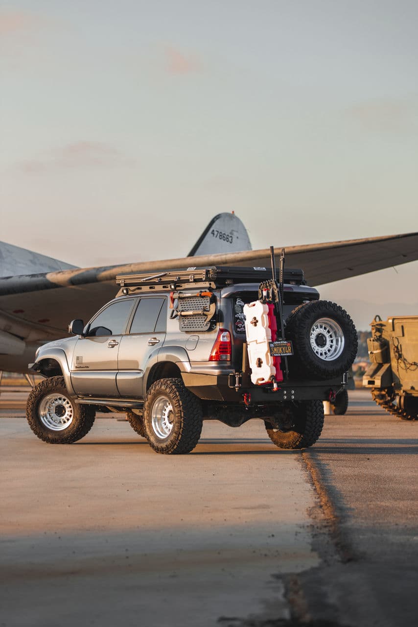 Interior of 2018 Toyota 4Runner with truck suv wheels