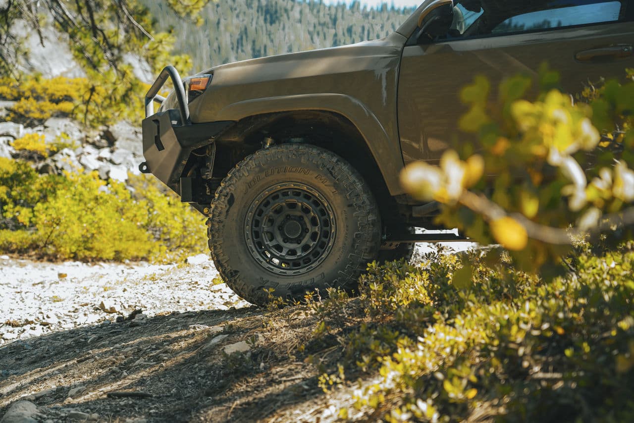 Detail view of 2018 Toyota 4Runner with truck suv wheels