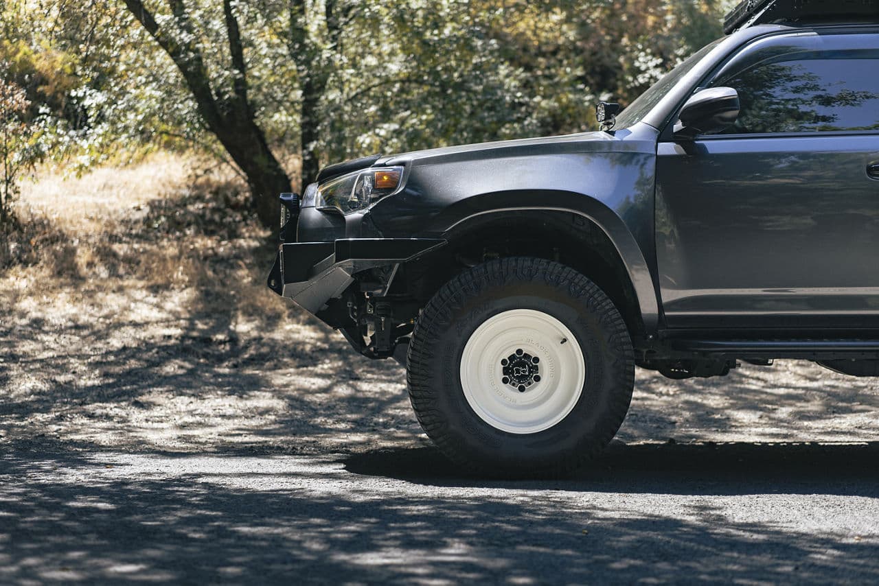Interior of 2018 Toyota 4Runner with truck suv wheels