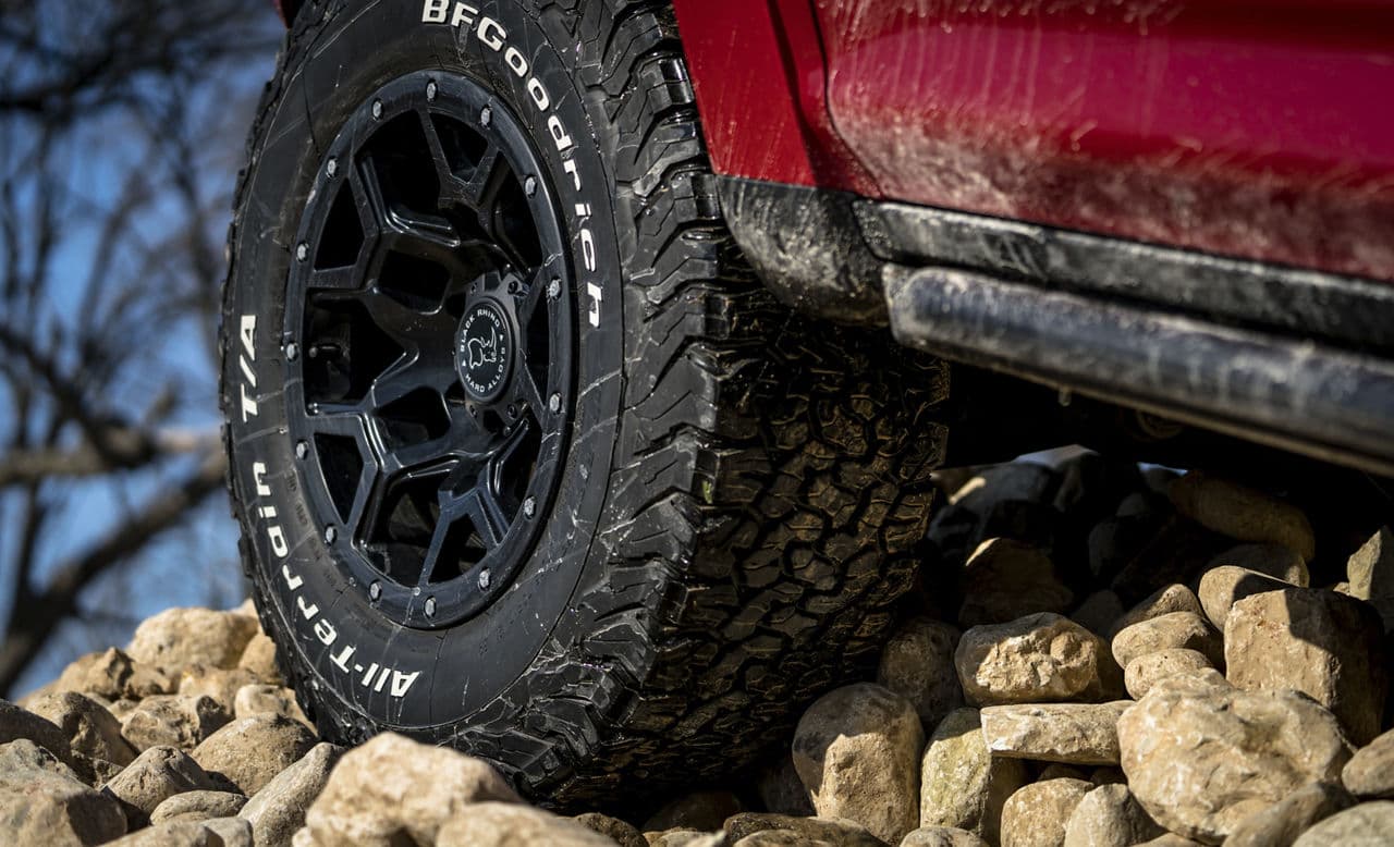 Interior of 2018 Toyota 4Runner with wheels