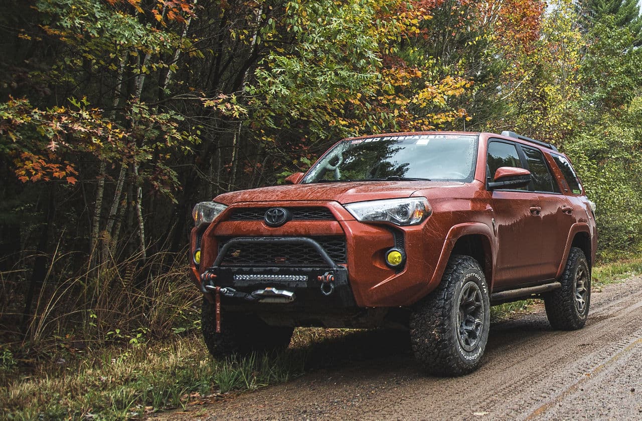 Detail view of 2018 Toyota 4Runner with wheels