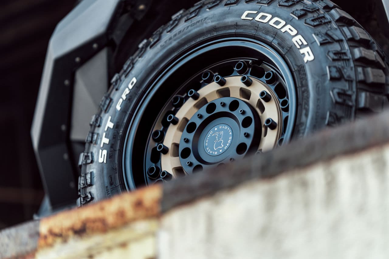 Interior of 2018 Toyota Hilux with truck suv wheels