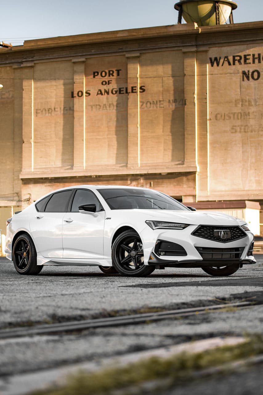Front view of 2019 Acura TLX with wheels
