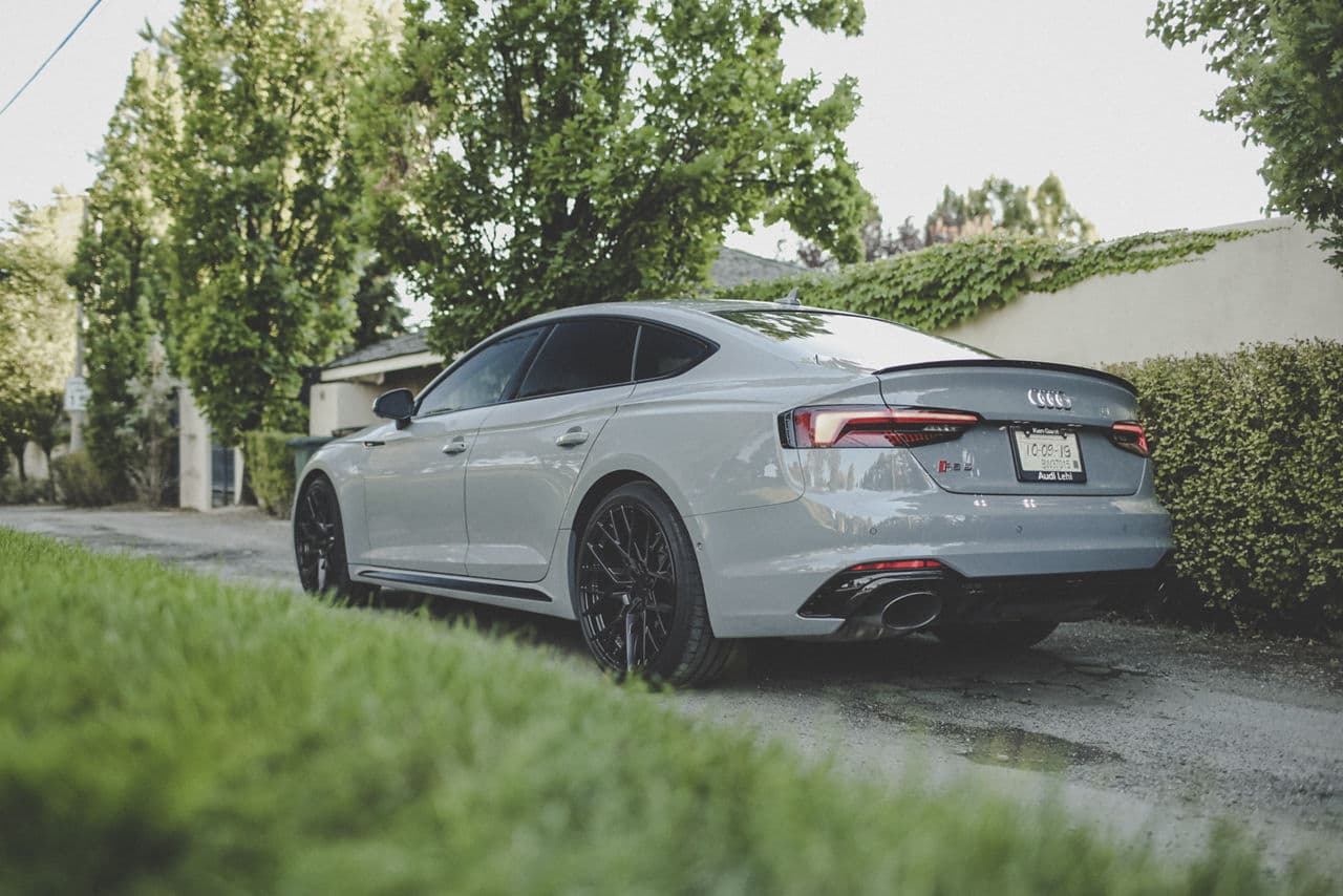 Detail view of 2019 Audi RS5 with wheels
