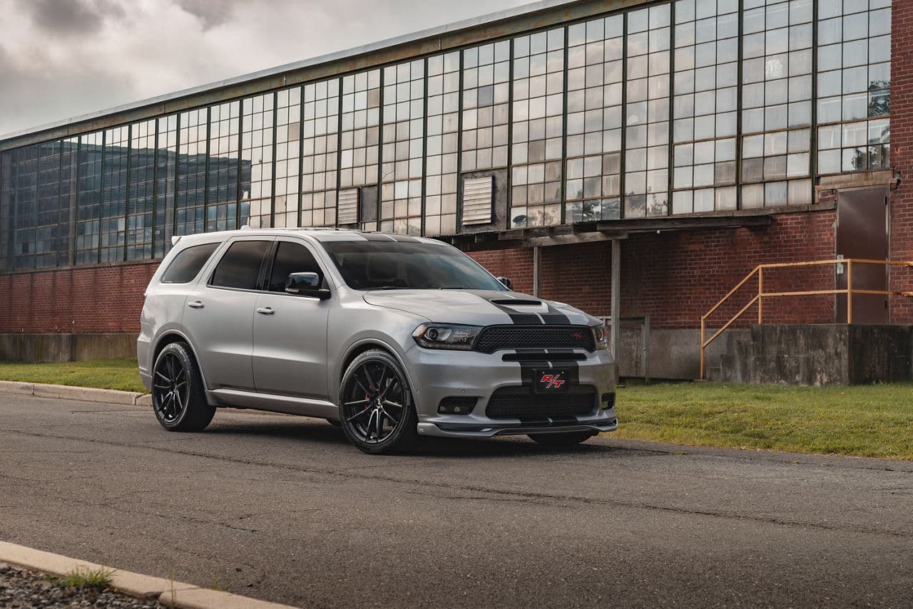 Interior of 2019 Dodge Durango with wheels