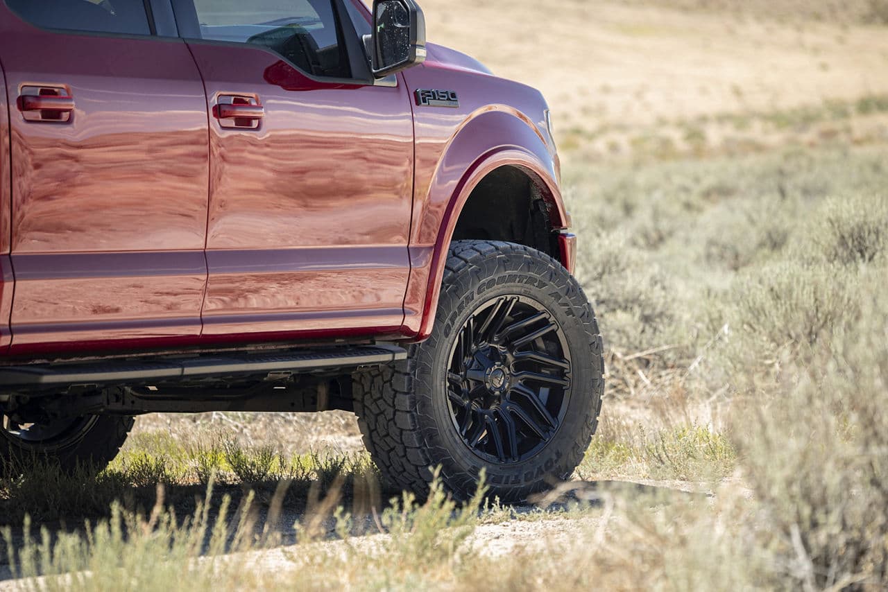 Interior of 2019 Ford F150 with truck suv wheels