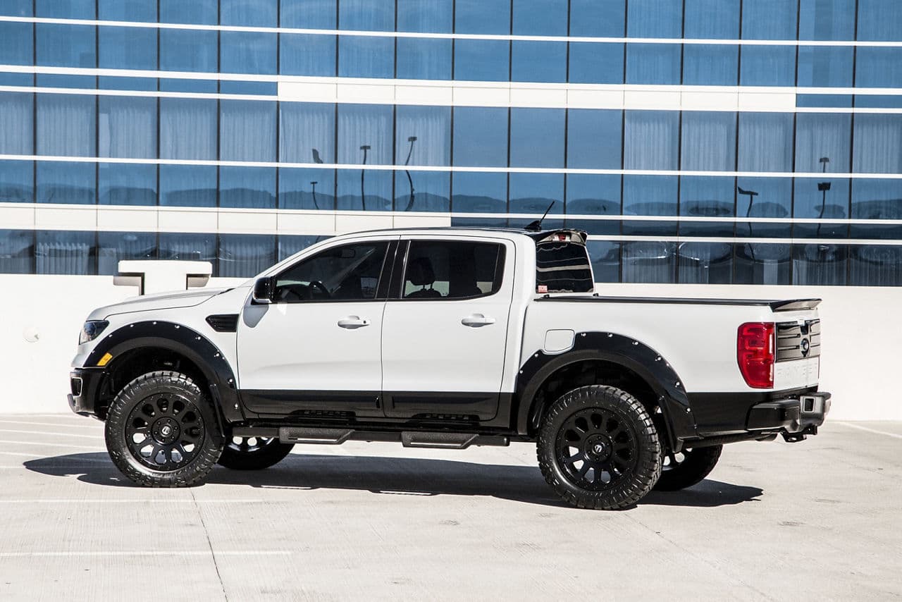 Detail view of 2019 Ford Ranger with wheels