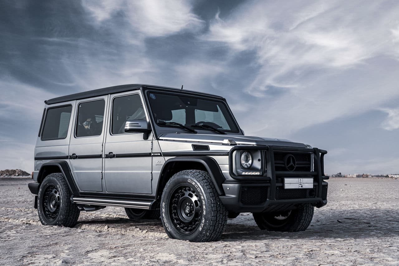 Front view of 2019 Mercedes-Benz G63 with wheels