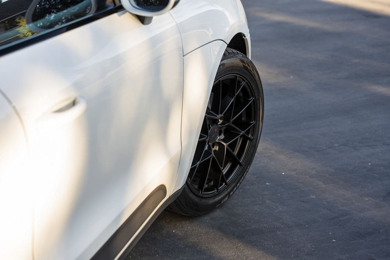 Interior of 2019 Porsche Macan with wheels