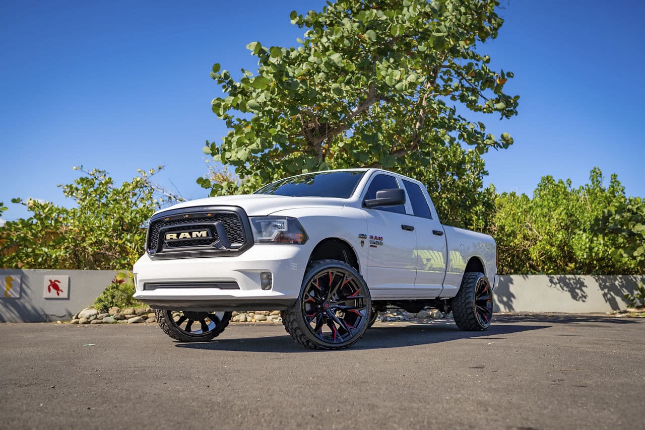 Rear view of 2019 Ram 1500 Classic with wheels