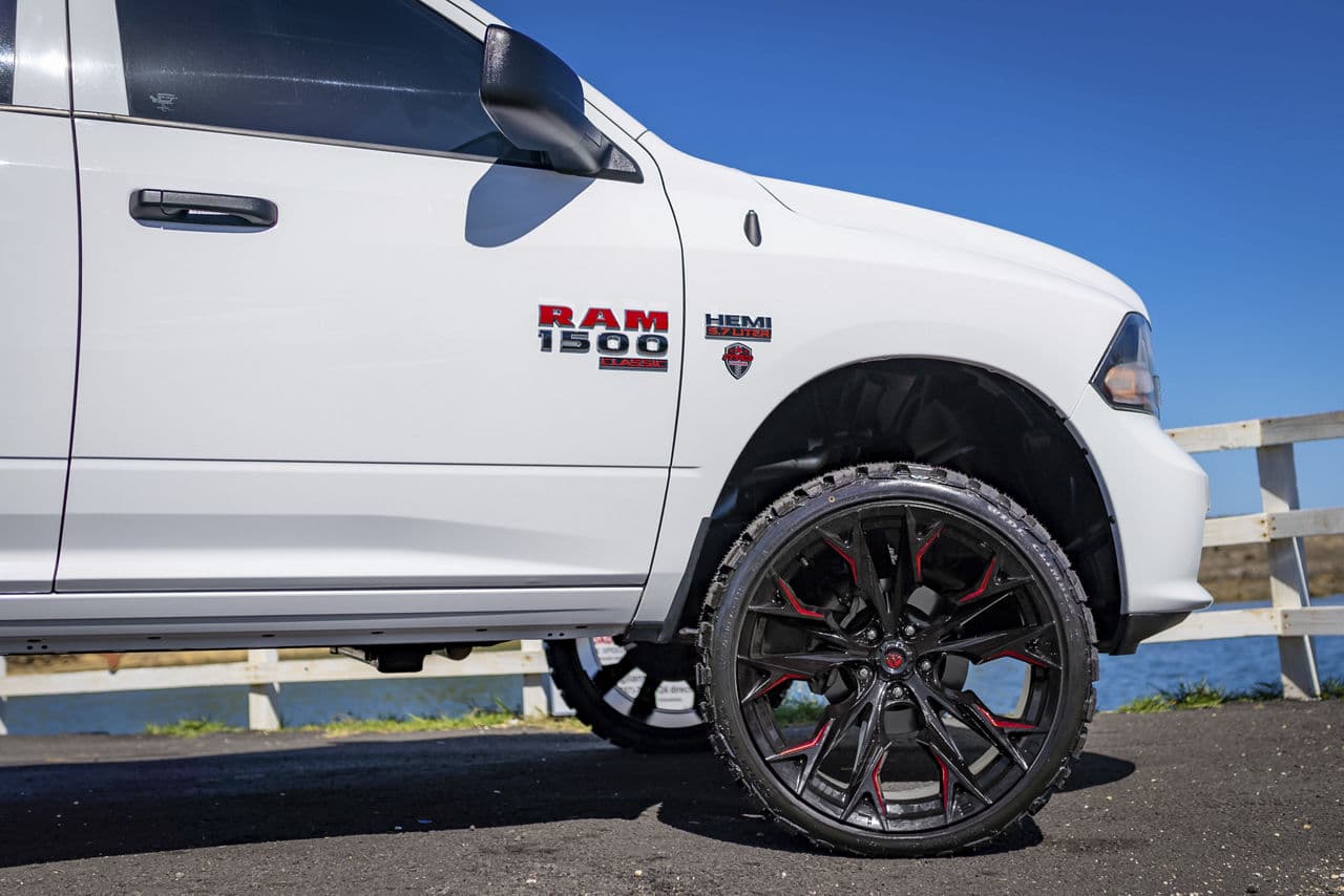 Interior of 2019 Ram 1500 Classic with wheels