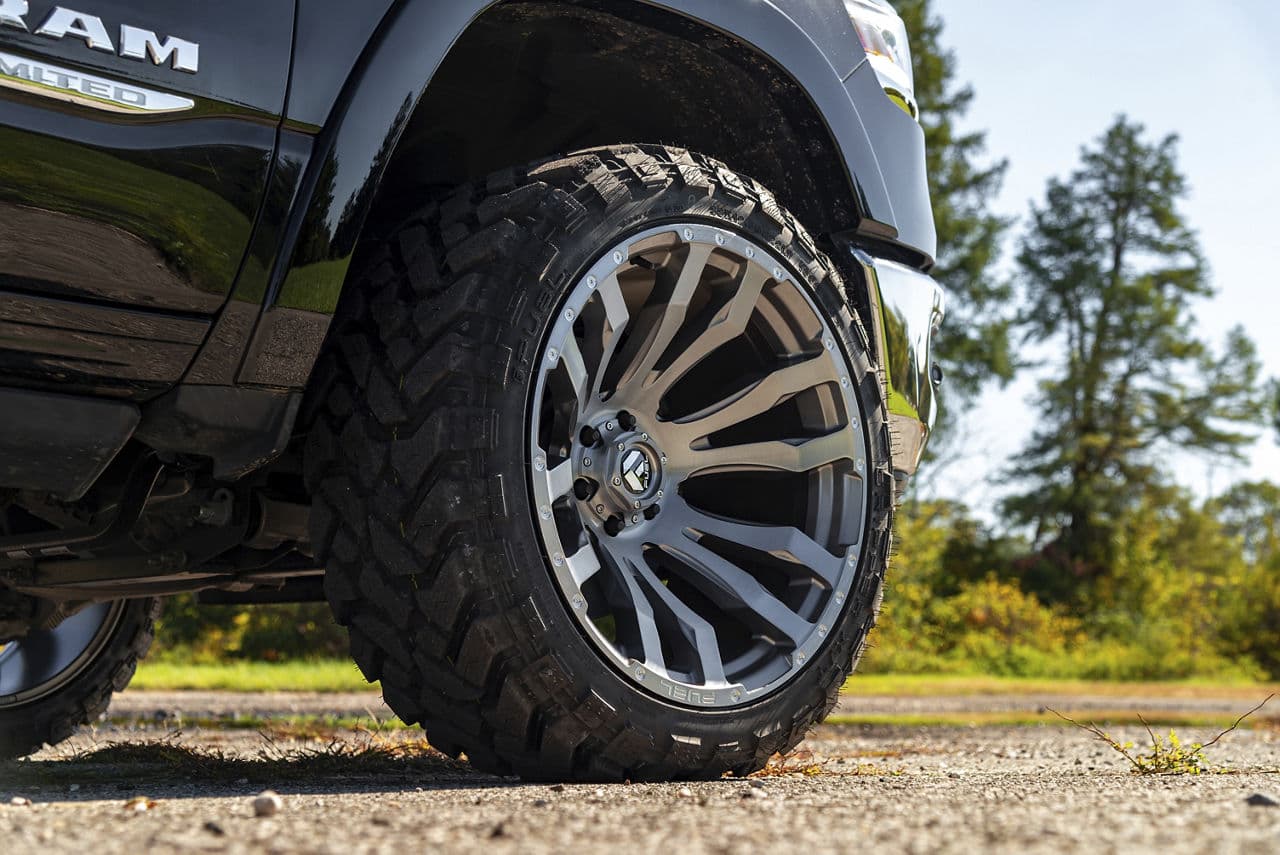 Detail view of 2019 Ram 1500 Limited with wheels