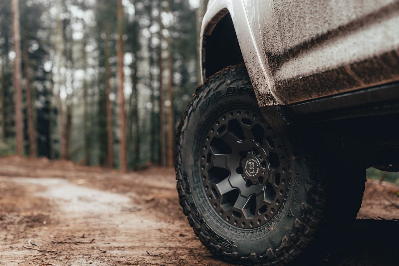 Interior of 2019 Toyota 4Runner with wheels