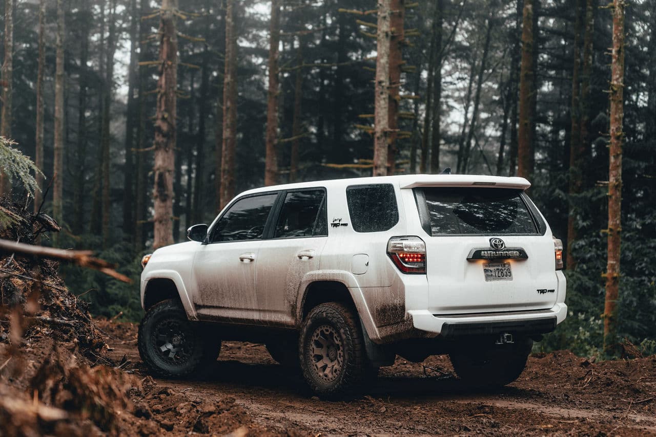 Detail view of 2019 Toyota 4Runner with wheels