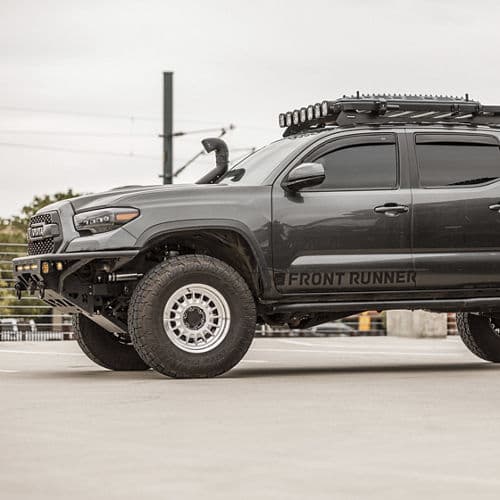 Rear view of 2019 Toyota Tacoma with wheels