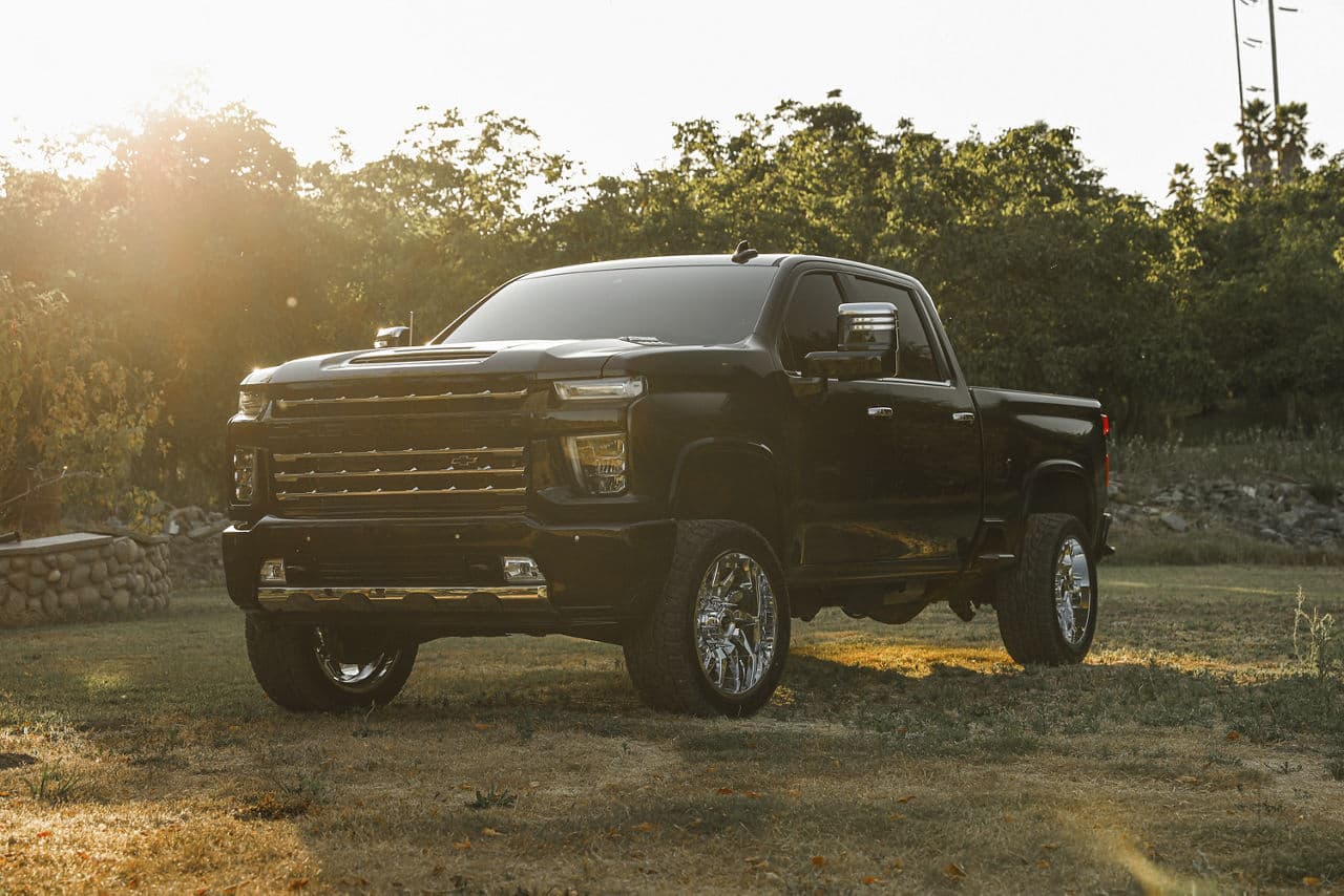 Front view of 2020 Chevrolet 2500 with truck suv wheels