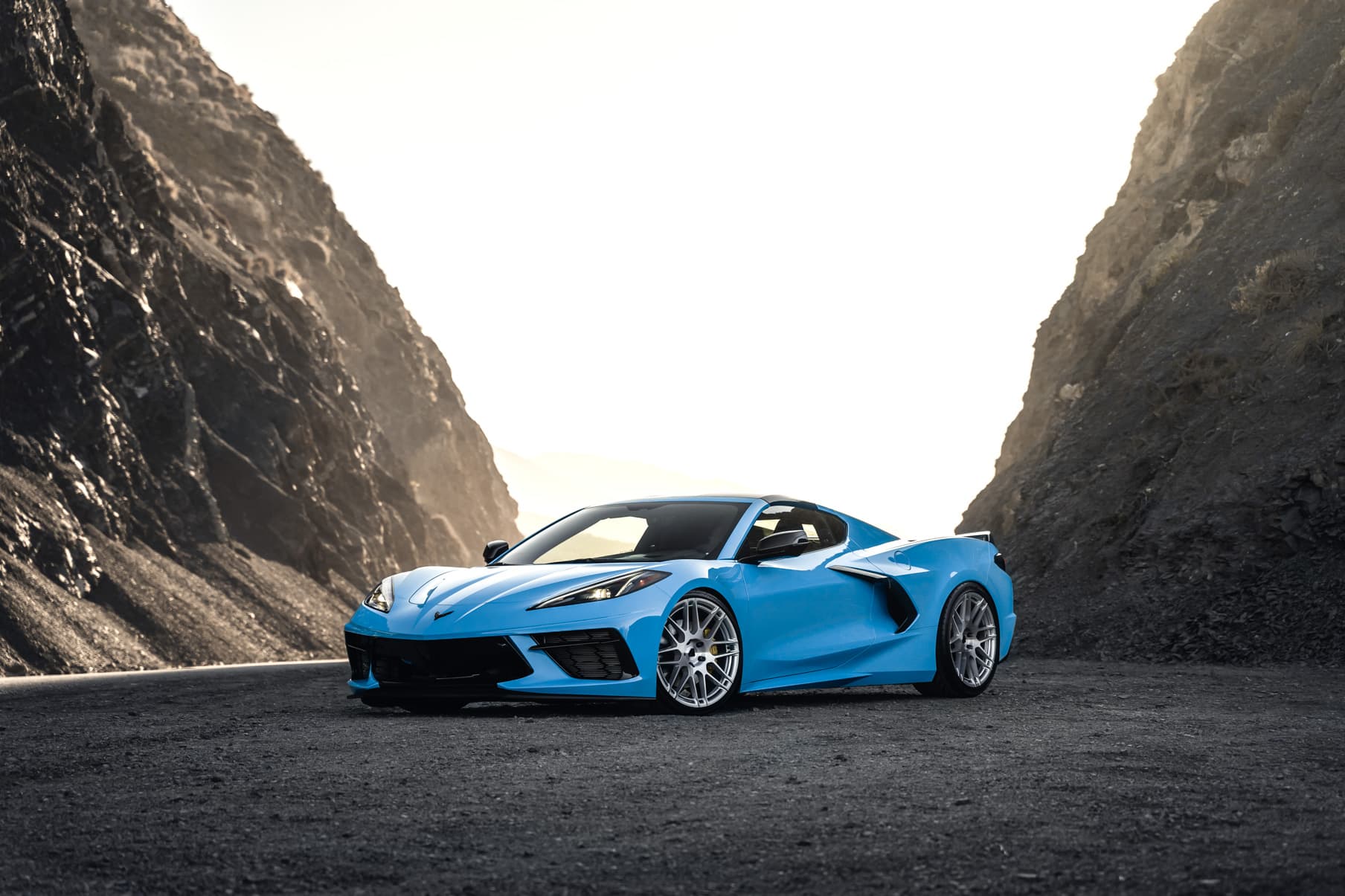 2020 Chevrolet Corvette C8 — custom build, front view
