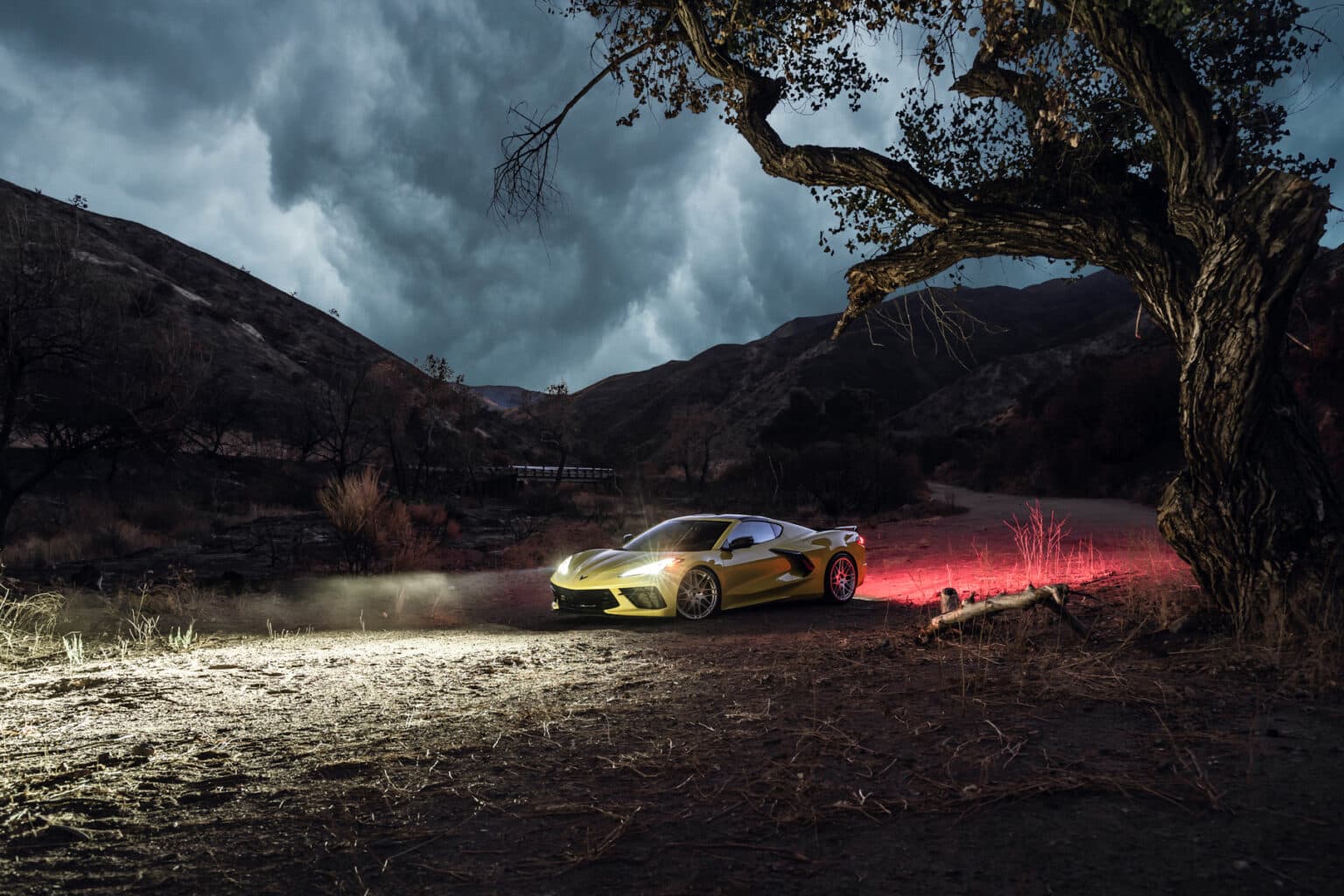 2020 Chevrolet Corvette C8 — custom build, front view