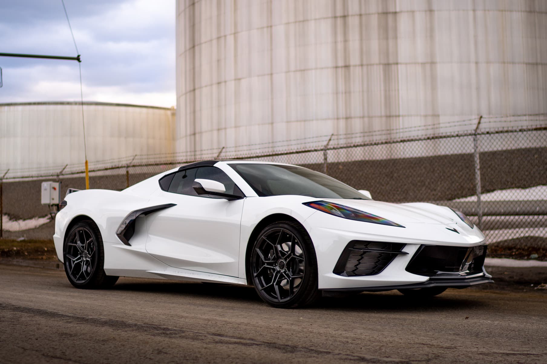 2020 Chevrolet Corvette C8 — wheels, front view