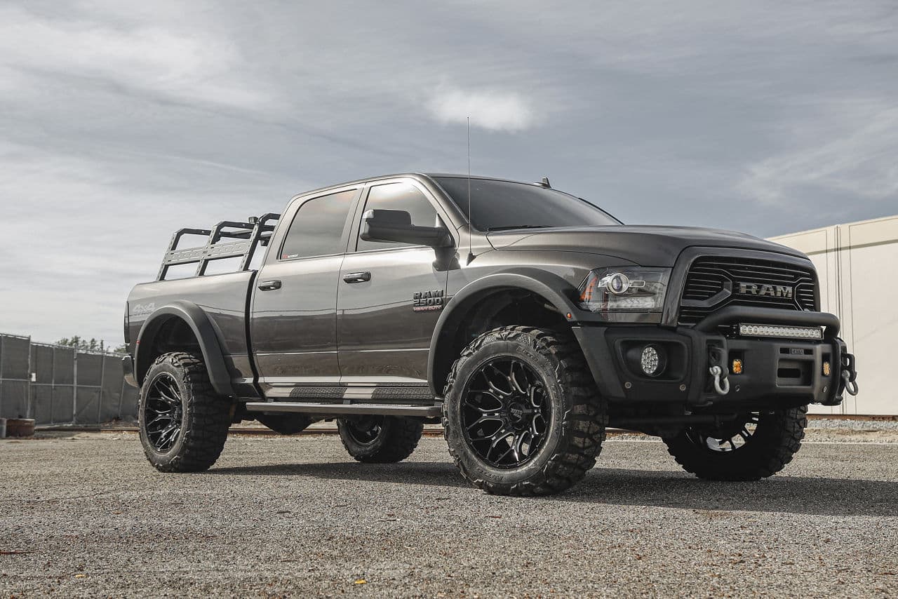 Side profile of 2020 Dodge Ram 2500 with truck suv wheels