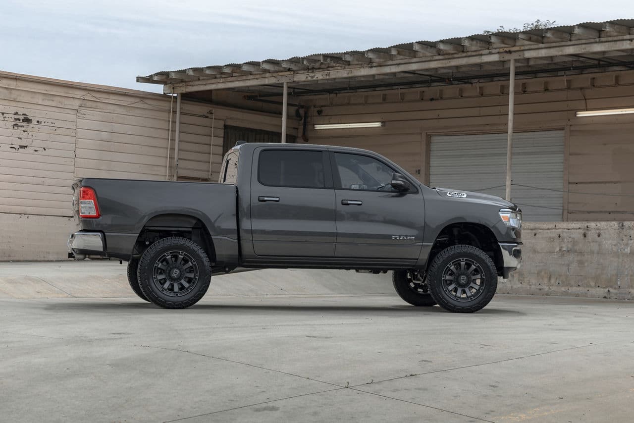 Detail view of 2020 Dodge Ram Bighorn with wheels