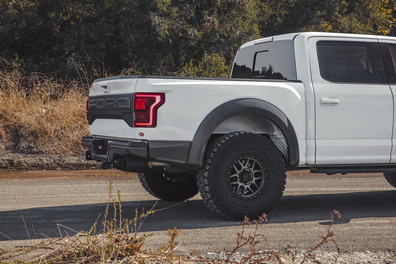 Interior of 2020 Ford F150 Raptor with truck suv wheels