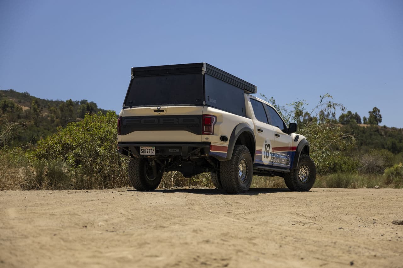 Front view of 2020 Ford F150 Raptor with wheels