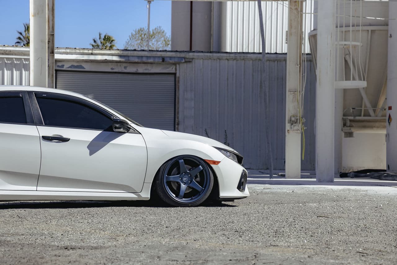 Interior of 2020 Honda Civic with wheels