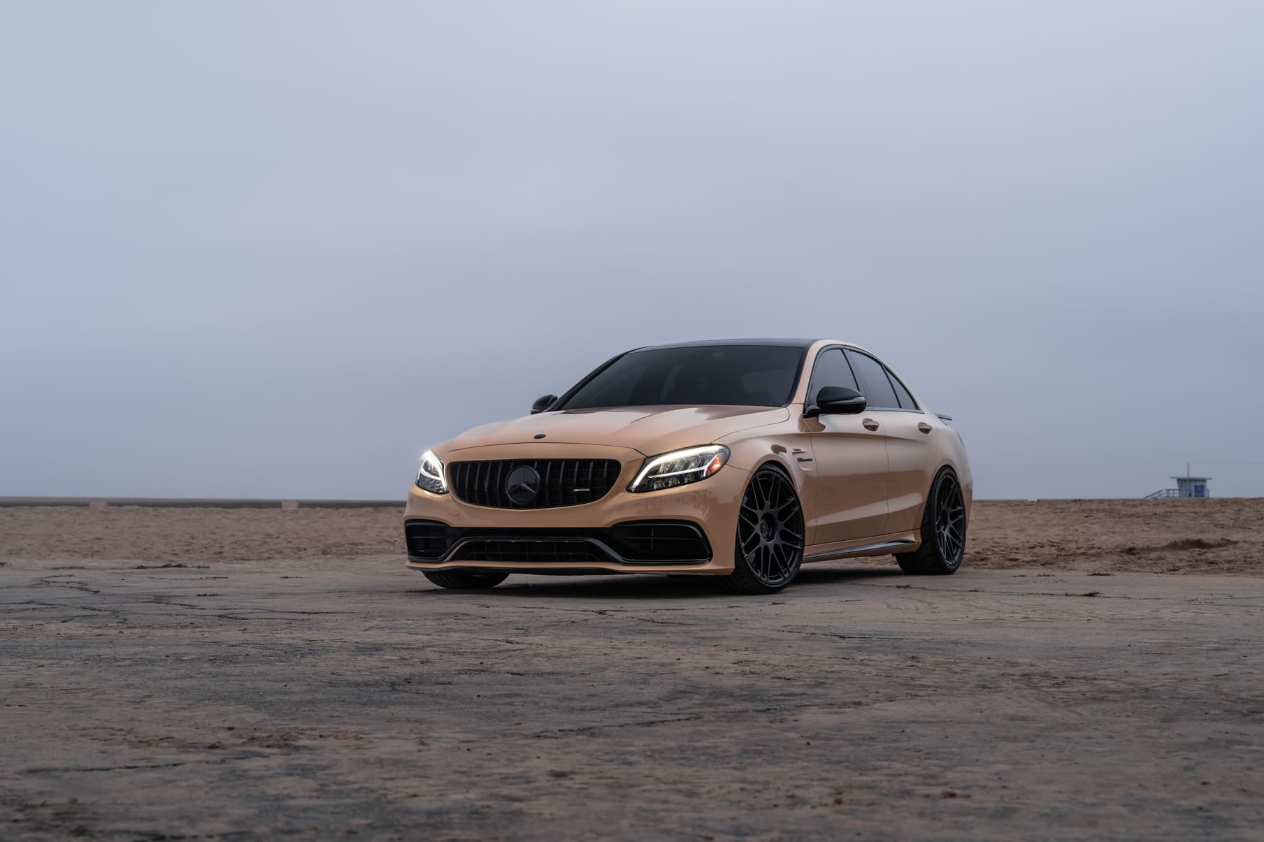 2020 Mercedes-Benz C63 AMG — truck leveling kits, front view