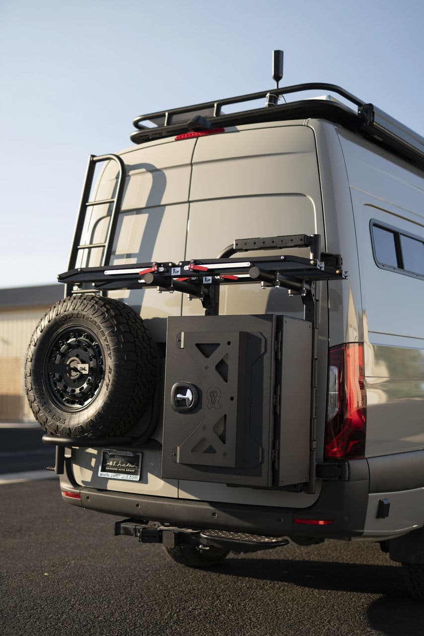 Detail view of 2020 Mercedes-Benz Sprinter with truck suv wheels