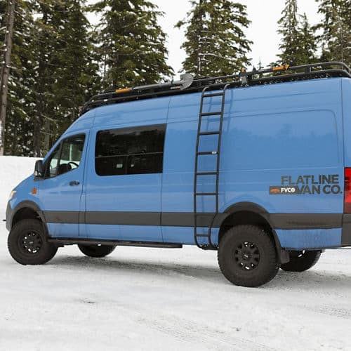 Detail view of 2020 Mercedes-Benz Sprinter with wheels