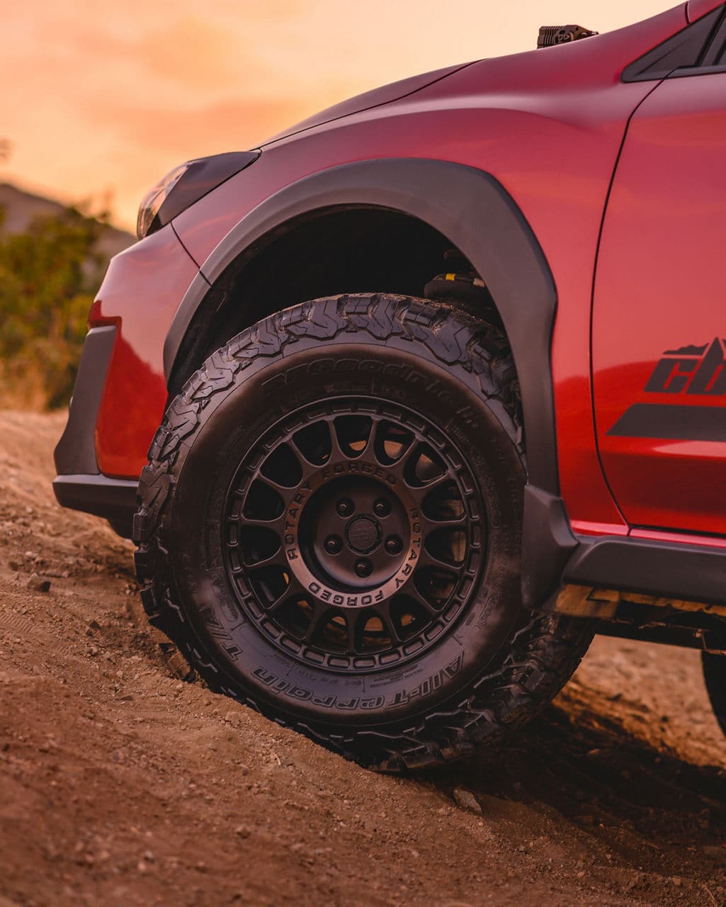 Interior of 2020 Subaru Crosstrek with wheels