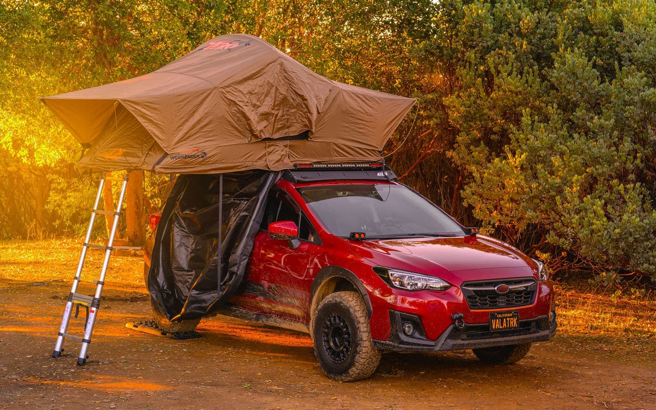 Detail view of 2020 Subaru Crosstrek with wheels