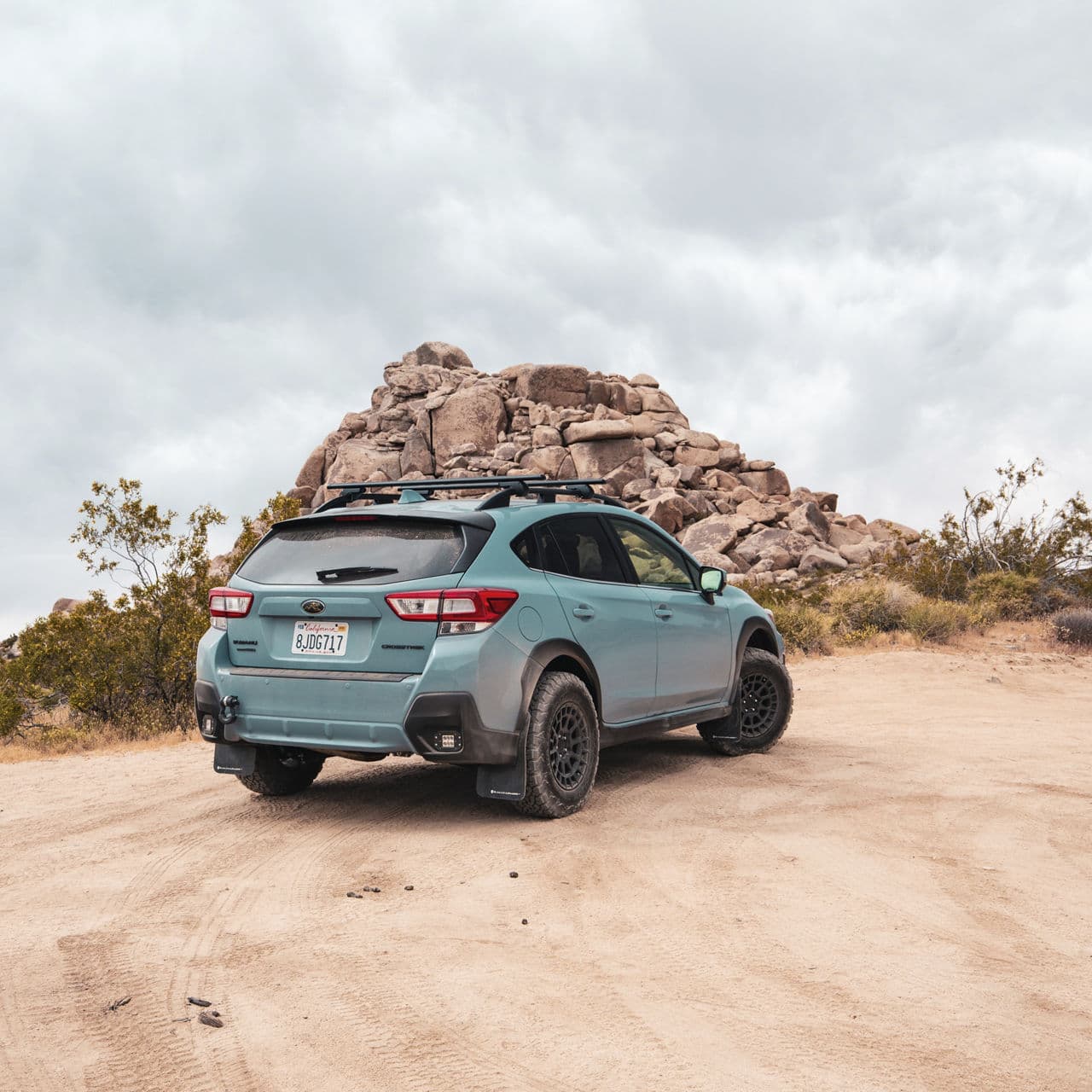 Detail view of 2020 Subaru Crosstrek with wheels