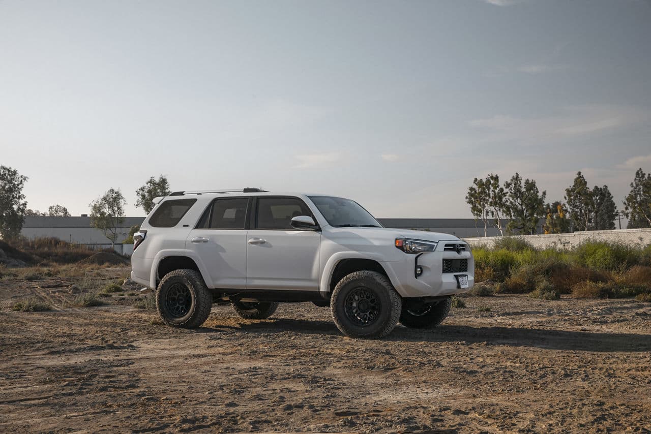 Front view of 2020 Toyota 4Runner with truck suv wheels