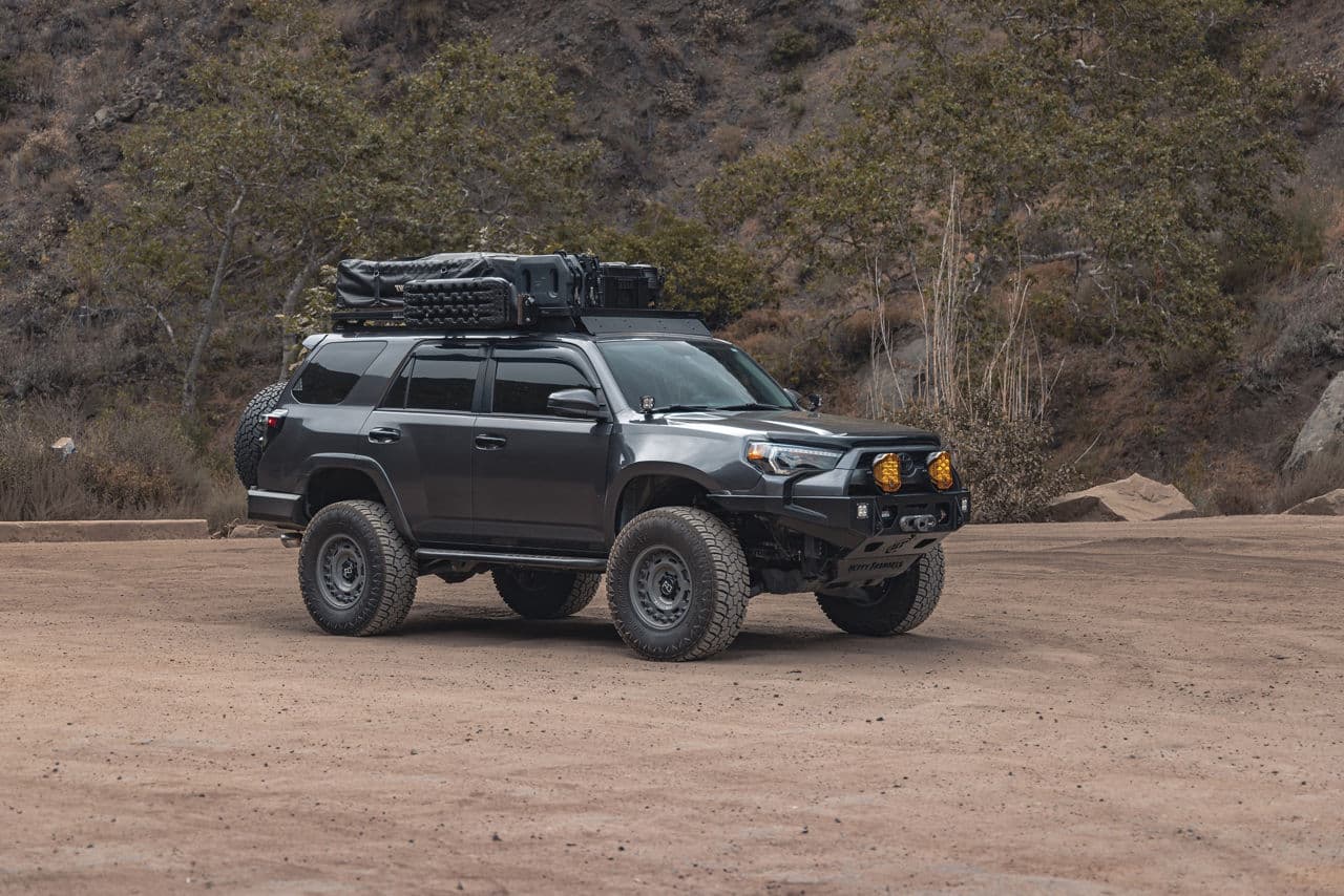 Interior of 2020 Toyota 4Runner with truck suv wheels